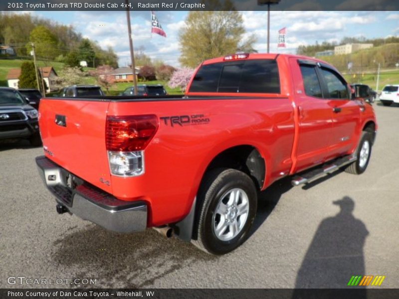Radiant Red / Graphite 2012 Toyota Tundra TRD Double Cab 4x4