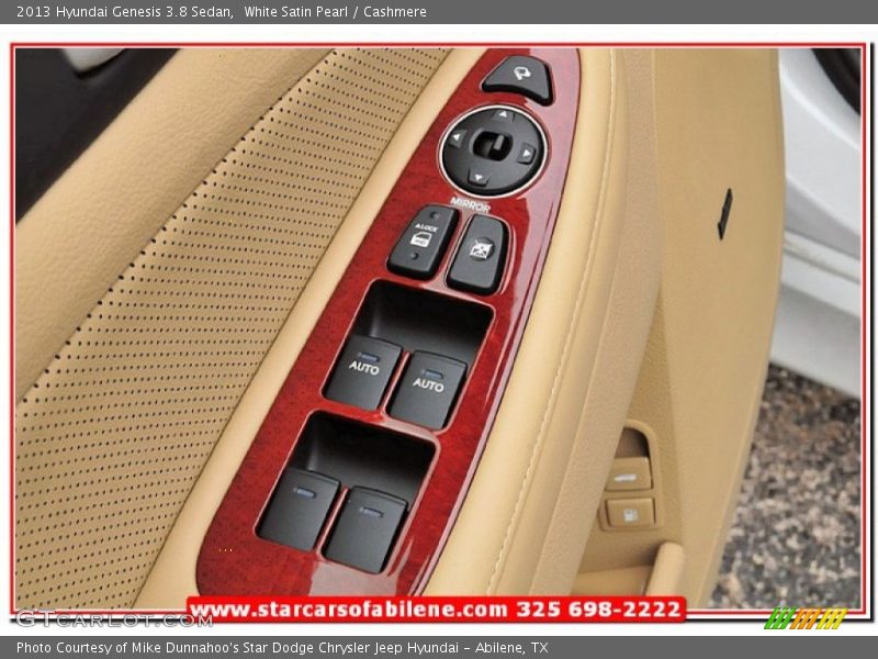 White Satin Pearl / Cashmere 2013 Hyundai Genesis 3.8 Sedan