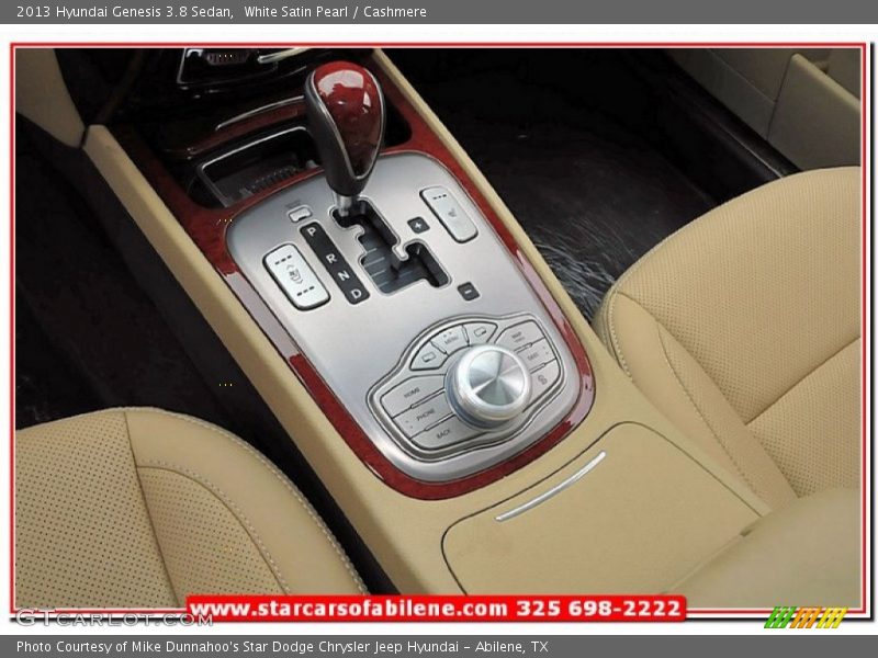 White Satin Pearl / Cashmere 2013 Hyundai Genesis 3.8 Sedan