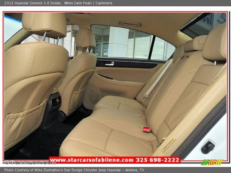 White Satin Pearl / Cashmere 2013 Hyundai Genesis 3.8 Sedan