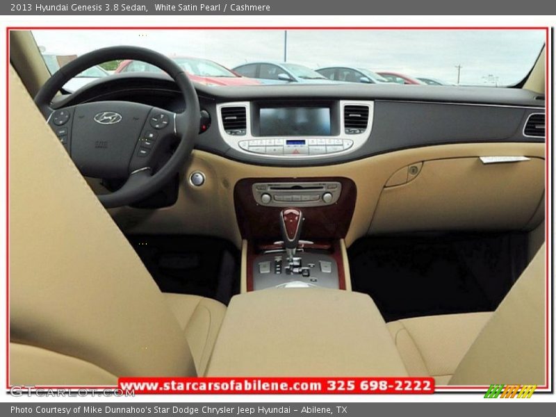 White Satin Pearl / Cashmere 2013 Hyundai Genesis 3.8 Sedan