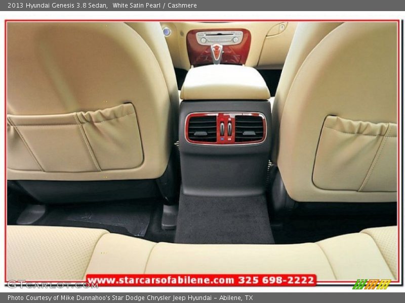 White Satin Pearl / Cashmere 2013 Hyundai Genesis 3.8 Sedan