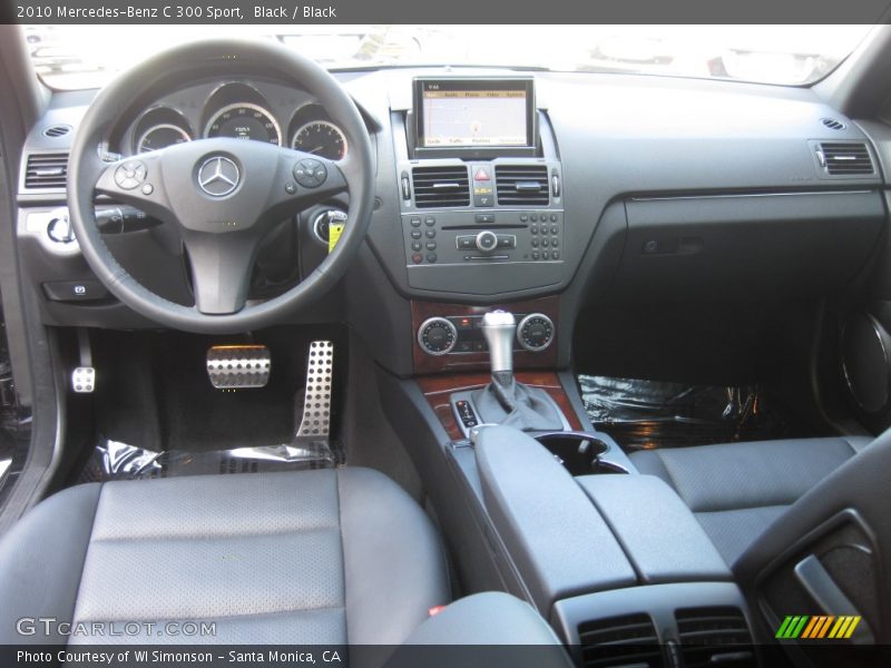Black / Black 2010 Mercedes-Benz C 300 Sport