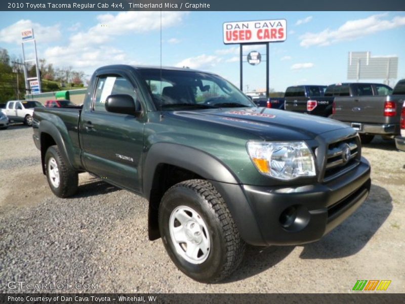 Timberland Mica / Graphite 2010 Toyota Tacoma Regular Cab 4x4