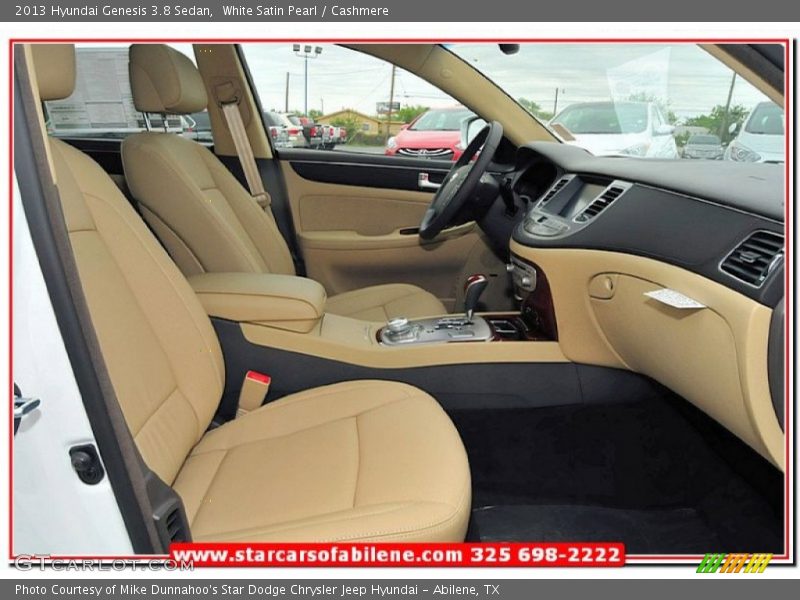 White Satin Pearl / Cashmere 2013 Hyundai Genesis 3.8 Sedan
