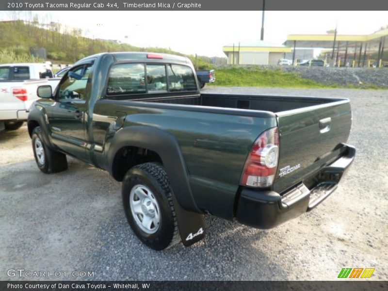 Timberland Mica / Graphite 2010 Toyota Tacoma Regular Cab 4x4