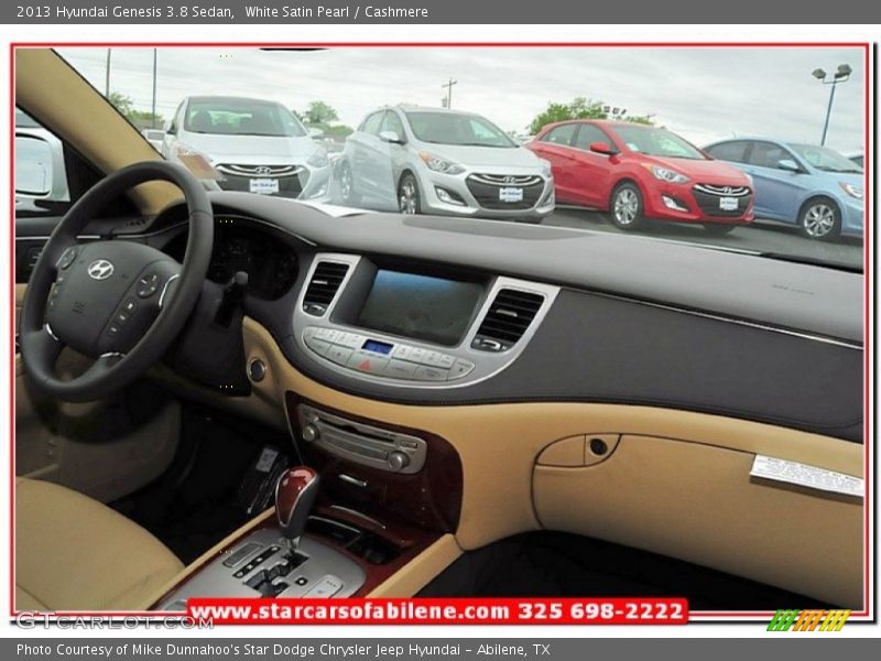 White Satin Pearl / Cashmere 2013 Hyundai Genesis 3.8 Sedan
