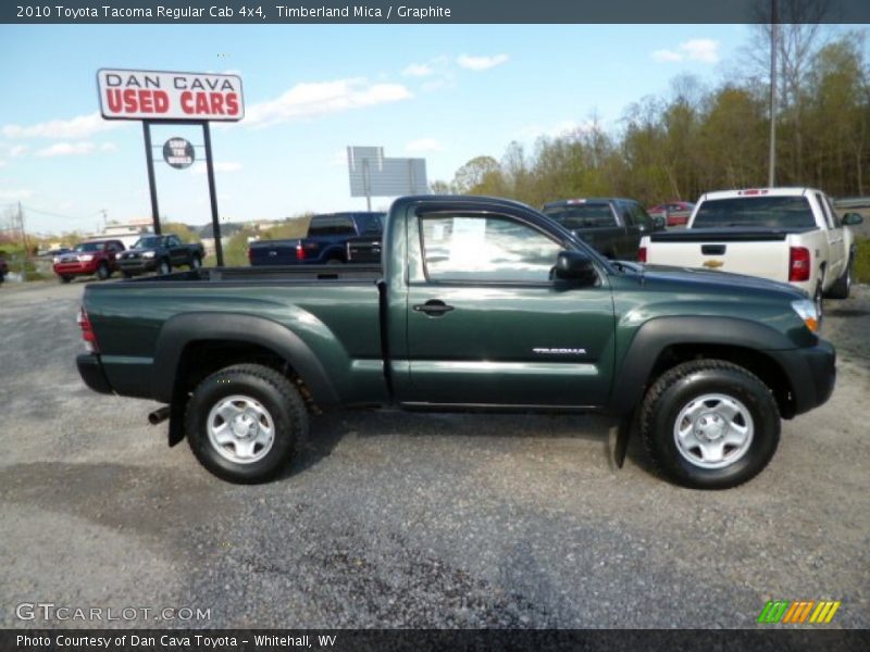 Timberland Mica / Graphite 2010 Toyota Tacoma Regular Cab 4x4