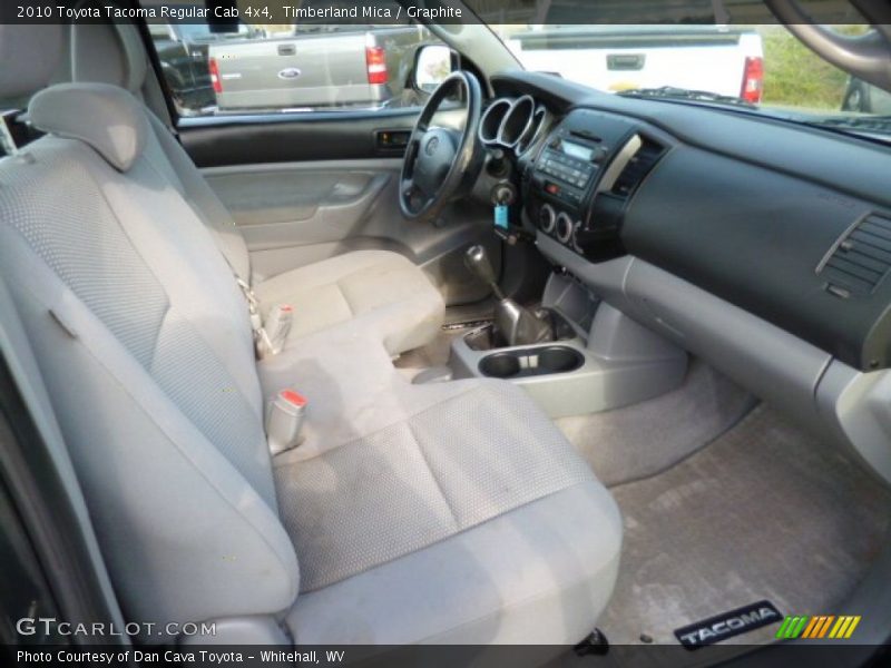 Timberland Mica / Graphite 2010 Toyota Tacoma Regular Cab 4x4