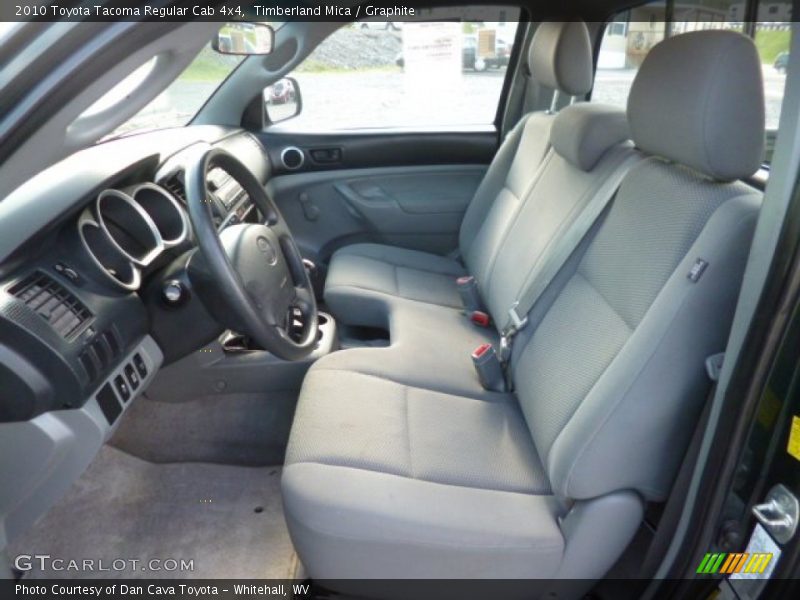 Timberland Mica / Graphite 2010 Toyota Tacoma Regular Cab 4x4