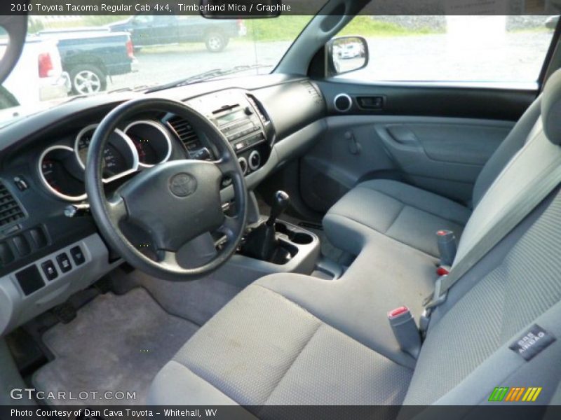 Timberland Mica / Graphite 2010 Toyota Tacoma Regular Cab 4x4