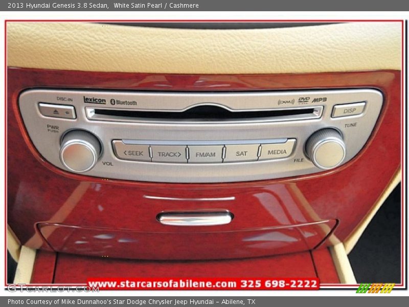 White Satin Pearl / Cashmere 2013 Hyundai Genesis 3.8 Sedan