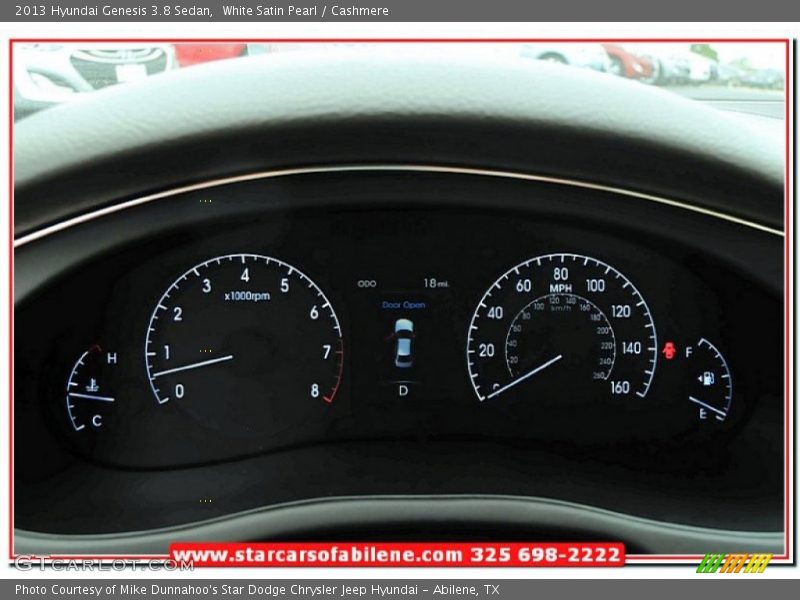 White Satin Pearl / Cashmere 2013 Hyundai Genesis 3.8 Sedan