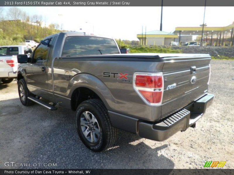 Sterling Gray Metallic / Steel Gray 2013 Ford F150 STX Regular Cab 4x4