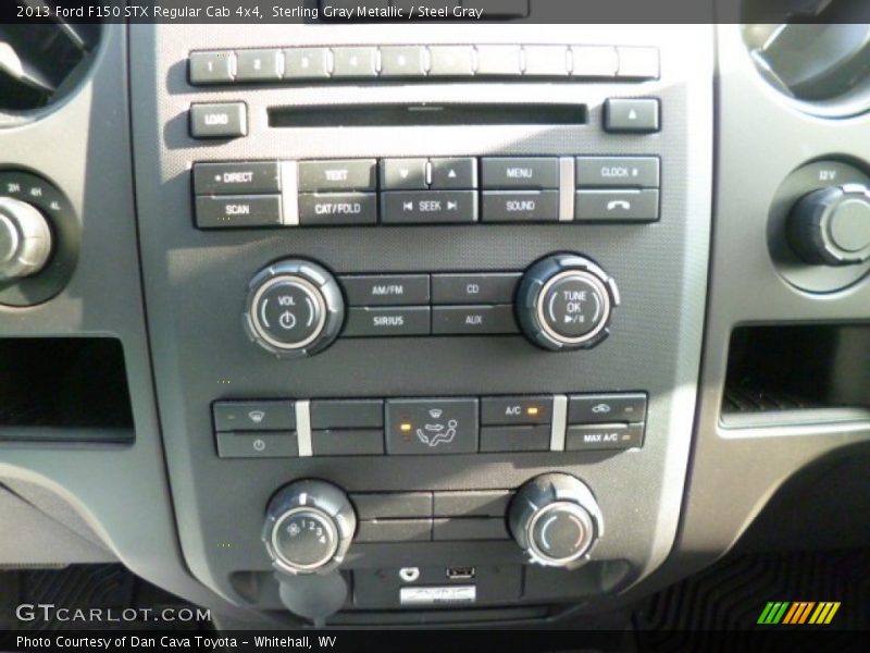 Controls of 2013 F150 STX Regular Cab 4x4