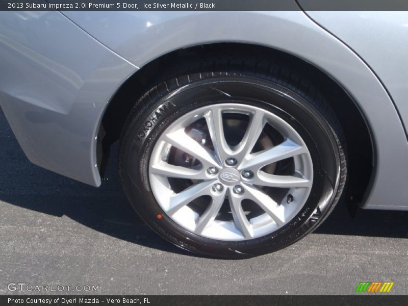  2013 Impreza 2.0i Premium 5 Door Wheel