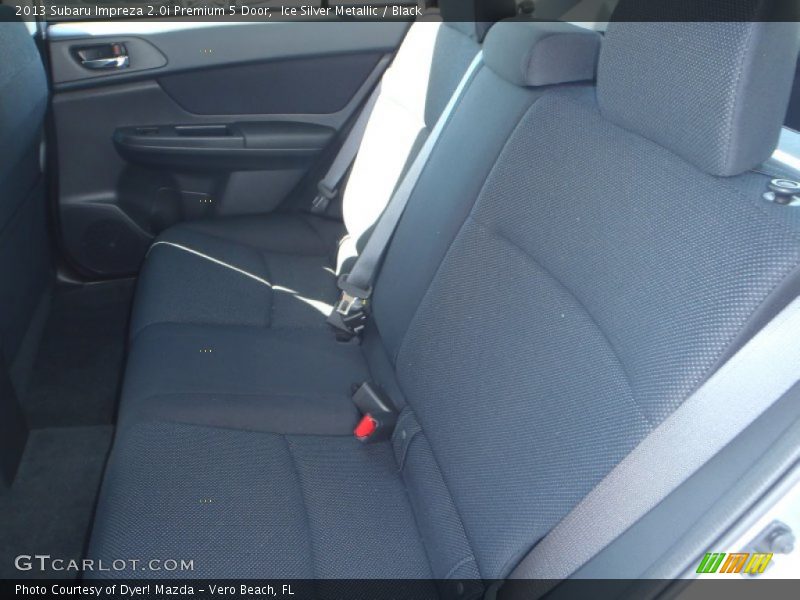 Ice Silver Metallic / Black 2013 Subaru Impreza 2.0i Premium 5 Door