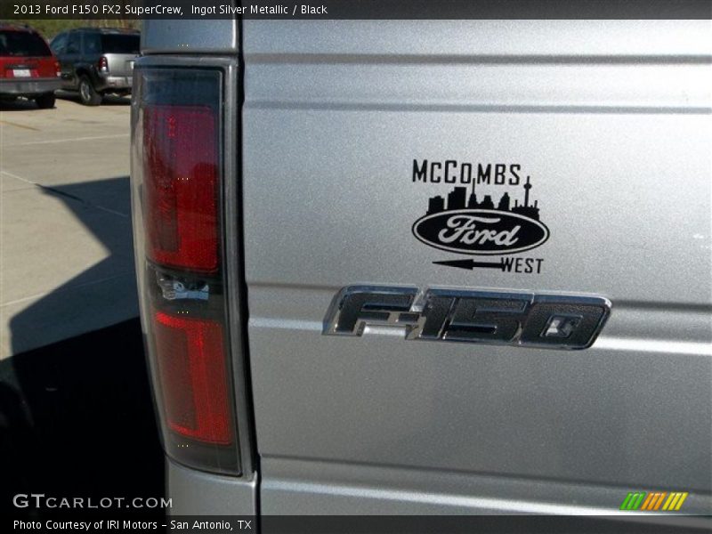 Ingot Silver Metallic / Black 2013 Ford F150 FX2 SuperCrew