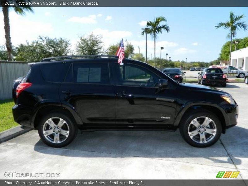 Black / Dark Charcoal 2012 Toyota RAV4 V6 Sport