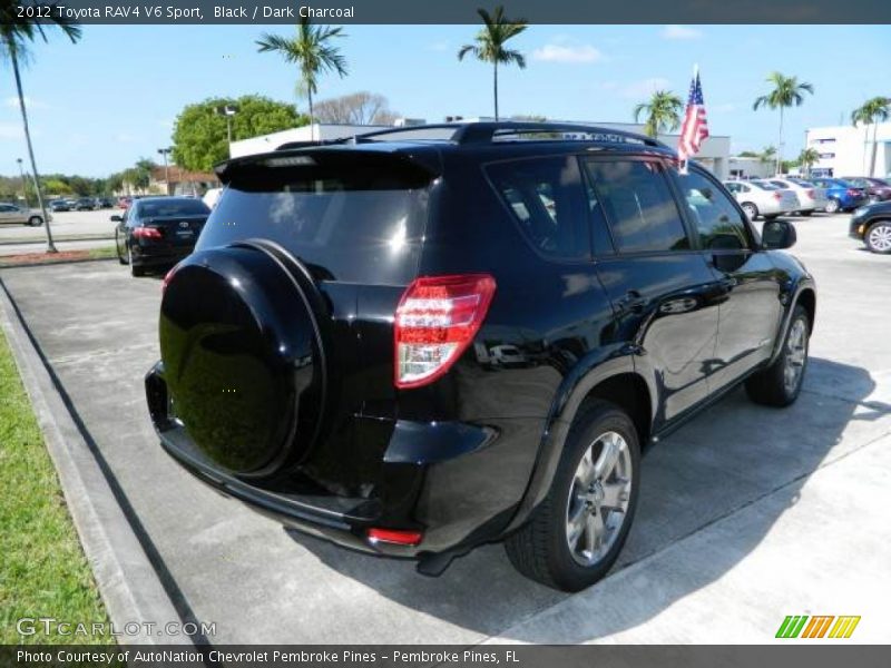 Black / Dark Charcoal 2012 Toyota RAV4 V6 Sport