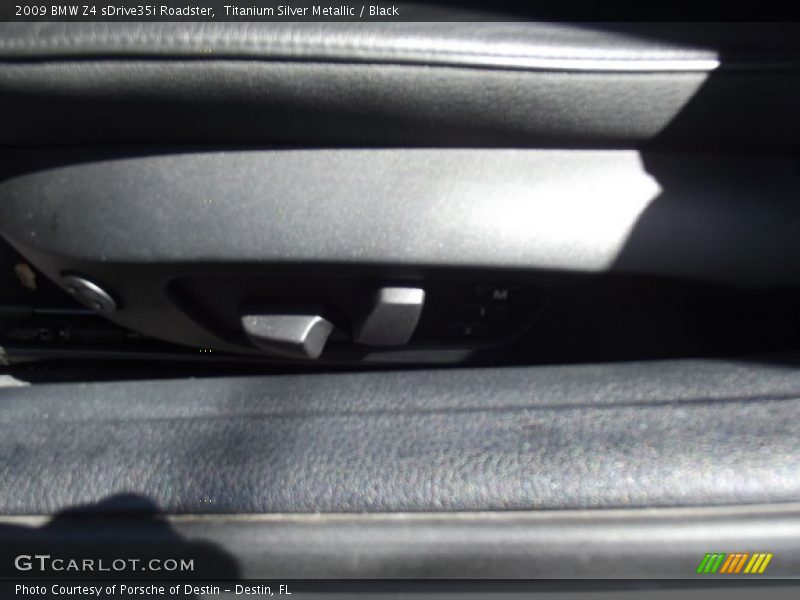 Titanium Silver Metallic / Black 2009 BMW Z4 sDrive35i Roadster