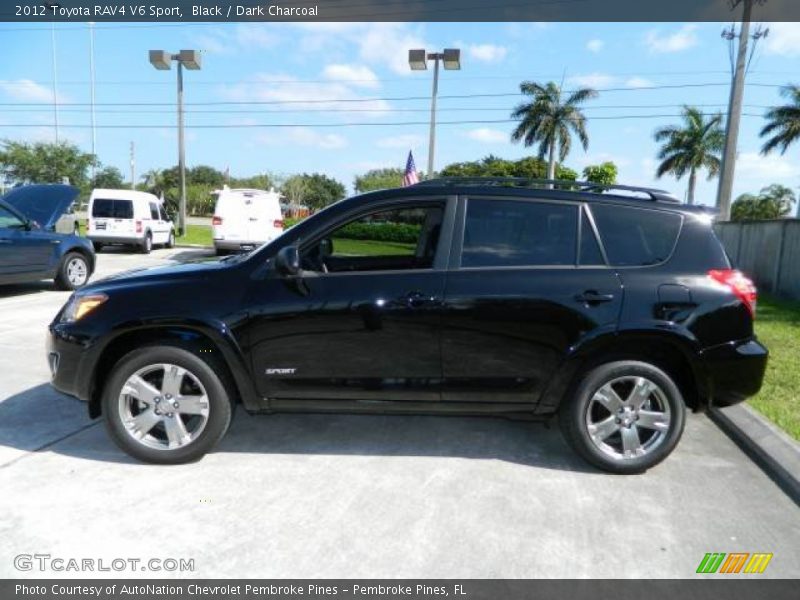 Black / Dark Charcoal 2012 Toyota RAV4 V6 Sport