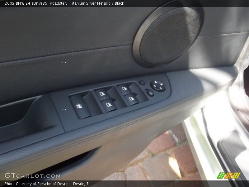 Titanium Silver Metallic / Black 2009 BMW Z4 sDrive35i Roadster