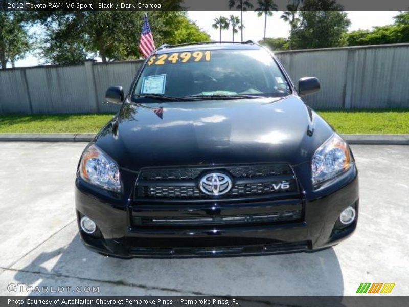 Black / Dark Charcoal 2012 Toyota RAV4 V6 Sport