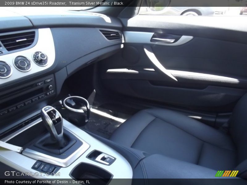 Titanium Silver Metallic / Black 2009 BMW Z4 sDrive35i Roadster