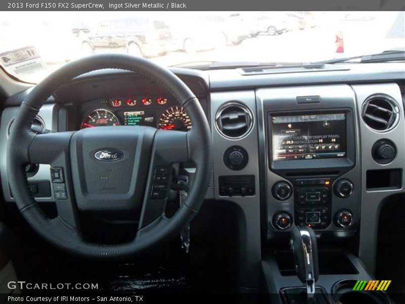 Ingot Silver Metallic / Black 2013 Ford F150 FX2 SuperCrew