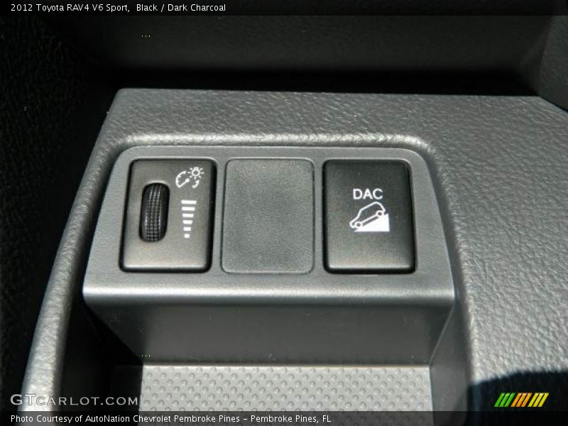 Black / Dark Charcoal 2012 Toyota RAV4 V6 Sport