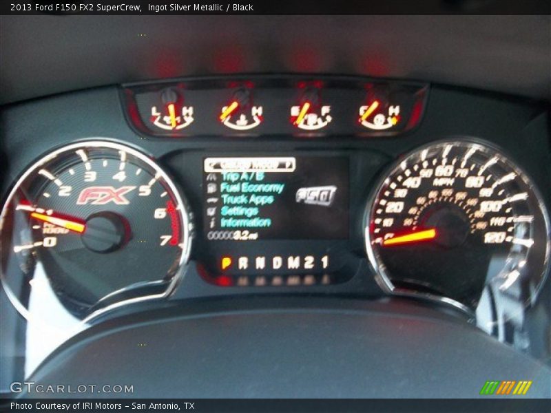 Ingot Silver Metallic / Black 2013 Ford F150 FX2 SuperCrew