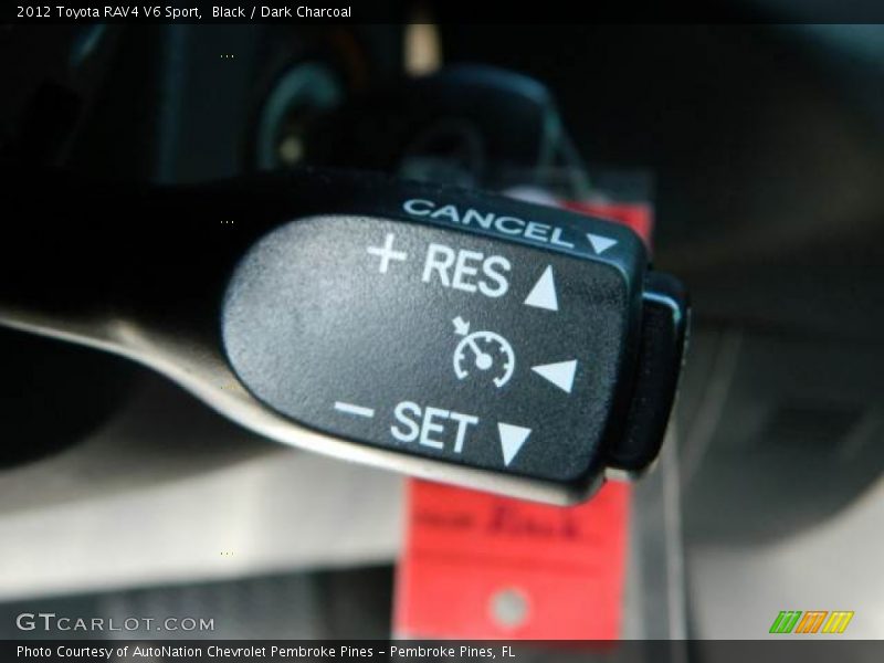 Black / Dark Charcoal 2012 Toyota RAV4 V6 Sport