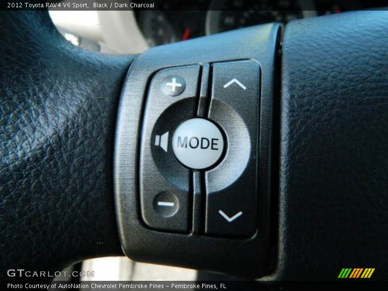 Black / Dark Charcoal 2012 Toyota RAV4 V6 Sport