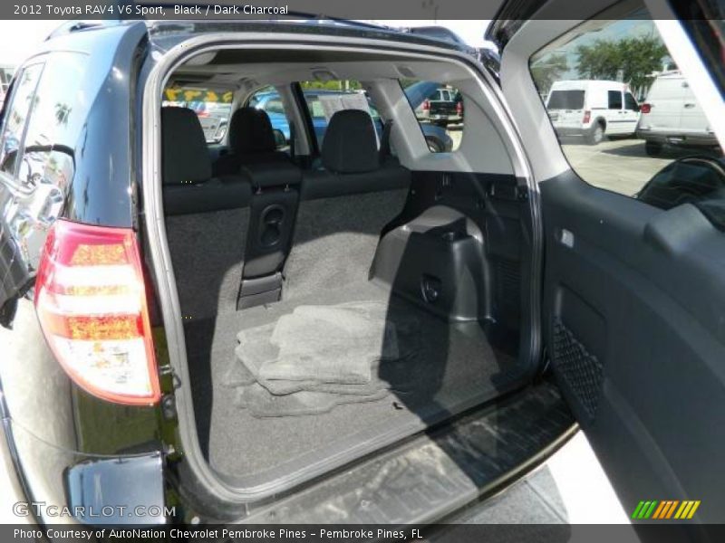Black / Dark Charcoal 2012 Toyota RAV4 V6 Sport