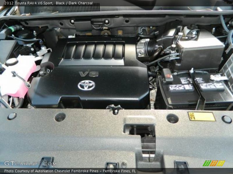 Black / Dark Charcoal 2012 Toyota RAV4 V6 Sport