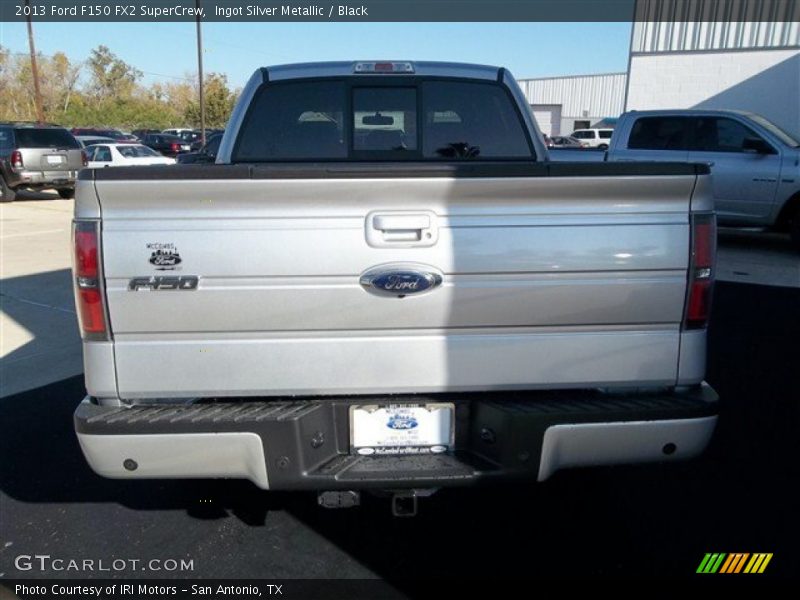 Ingot Silver Metallic / Black 2013 Ford F150 FX2 SuperCrew