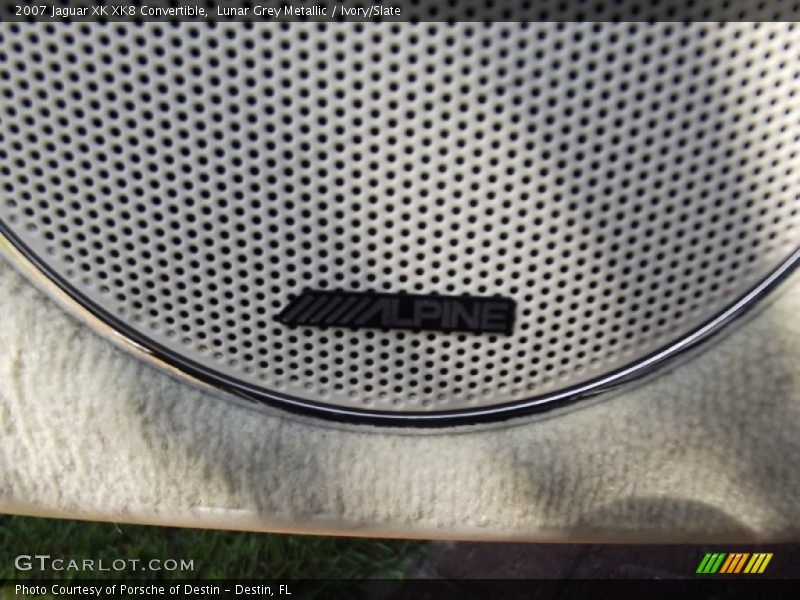 Lunar Grey Metallic / Ivory/Slate 2007 Jaguar XK XK8 Convertible