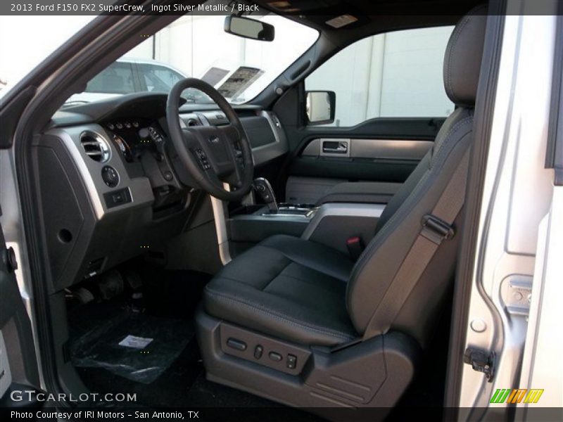 Ingot Silver Metallic / Black 2013 Ford F150 FX2 SuperCrew
