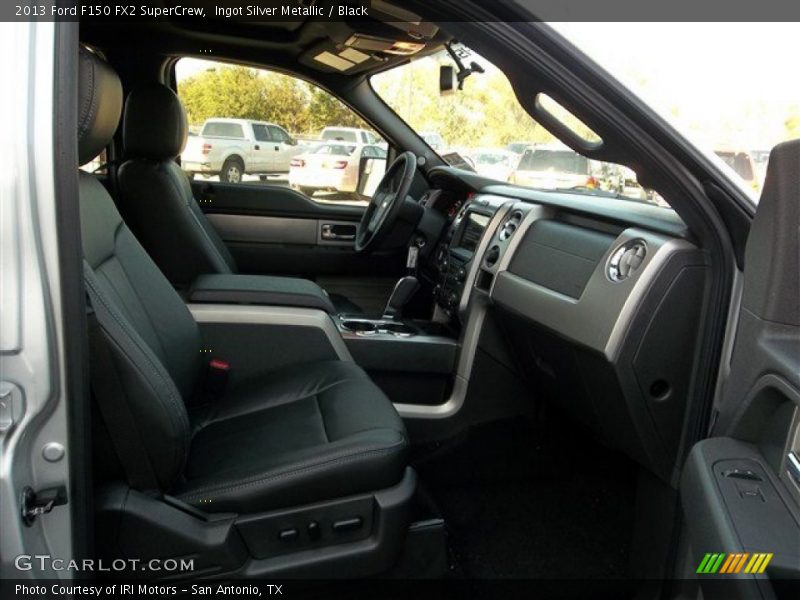 Ingot Silver Metallic / Black 2013 Ford F150 FX2 SuperCrew