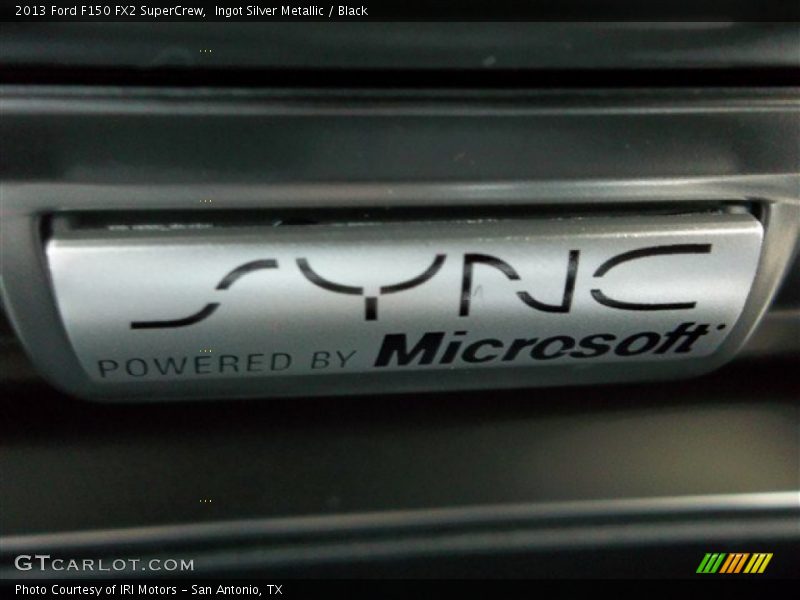 Ingot Silver Metallic / Black 2013 Ford F150 FX2 SuperCrew