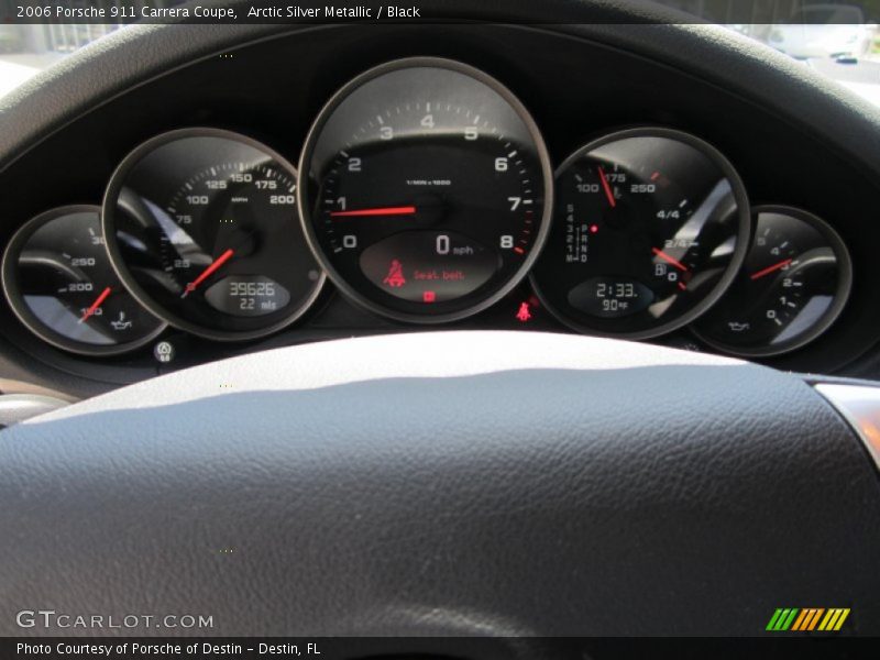  2006 911 Carrera Coupe Carrera Coupe Gauges