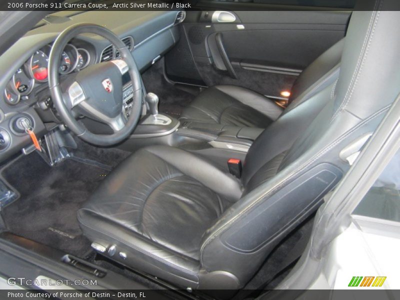 Black Interior - 2006 911 Carrera Coupe 