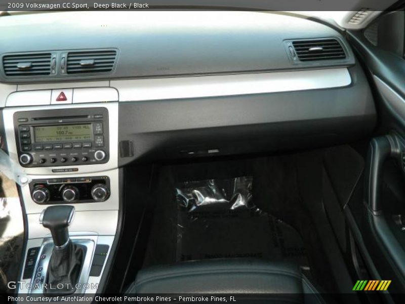 Deep Black / Black 2009 Volkswagen CC Sport