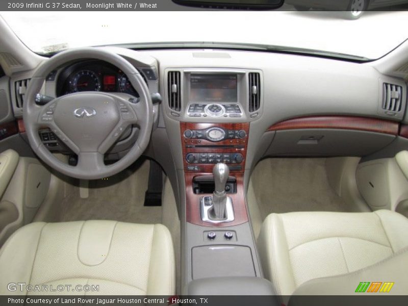 Dashboard of 2009 G 37 Sedan