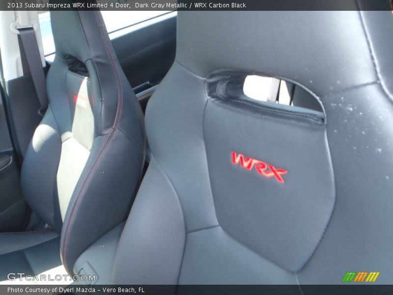 Dark Gray Metallic / WRX Carbon Black 2013 Subaru Impreza WRX Limited 4 Door