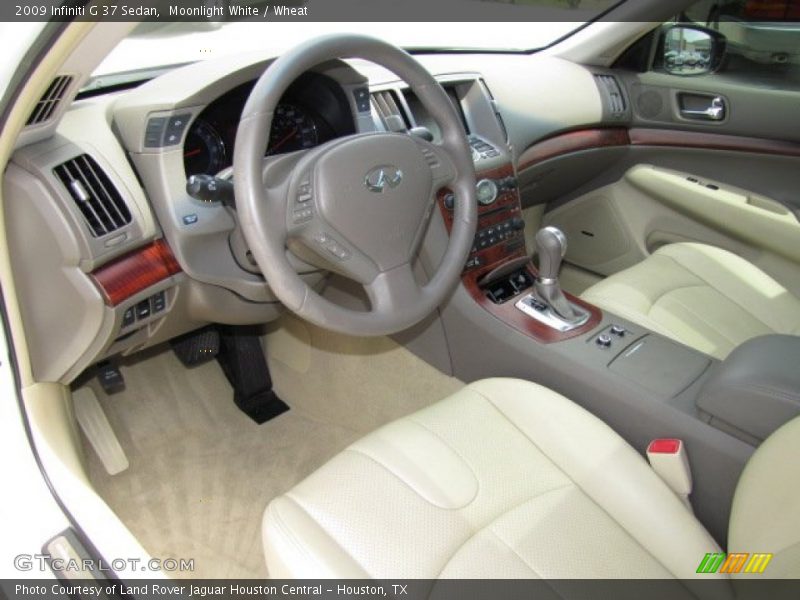 Wheat Interior - 2009 G 37 Sedan 