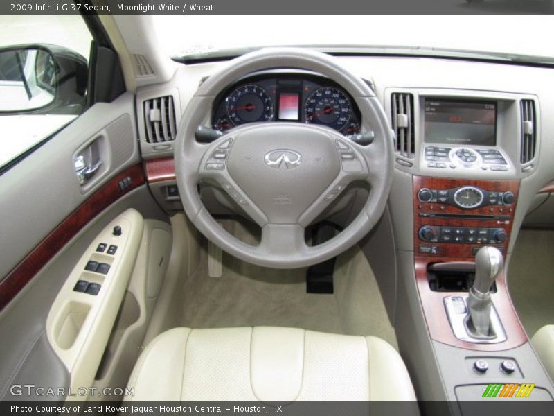 Dashboard of 2009 G 37 Sedan