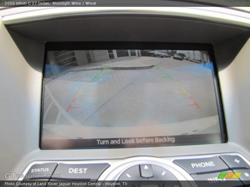 Moonlight White / Wheat 2009 Infiniti G 37 Sedan
