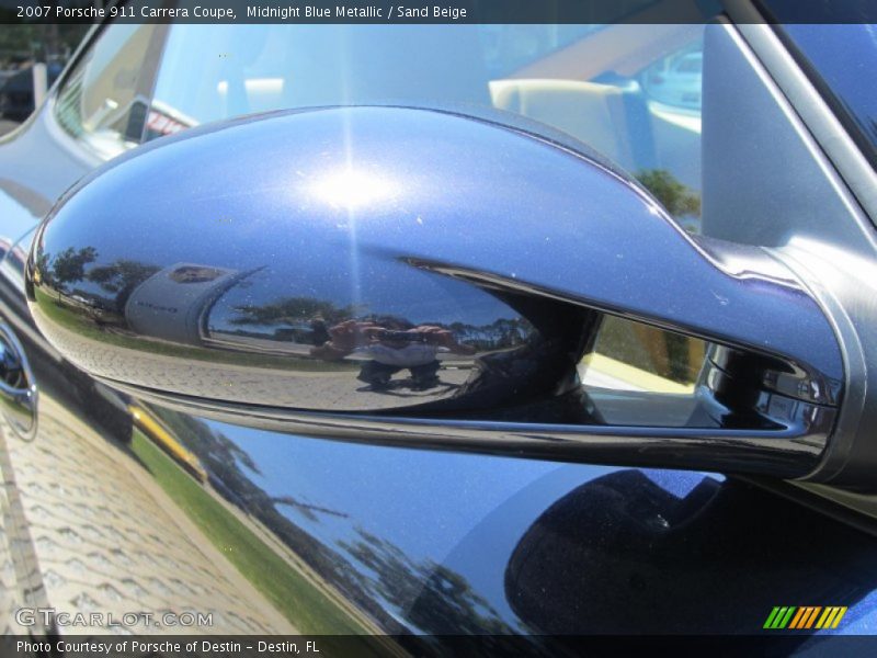 Midnight Blue Metallic / Sand Beige 2007 Porsche 911 Carrera Coupe